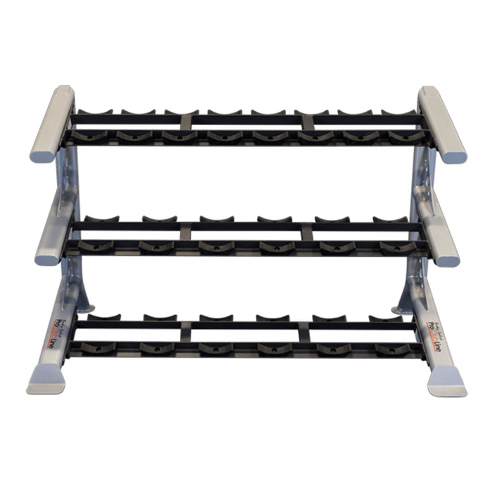 Body-Solid Pro Clubline Saddle Rack - Three Tier