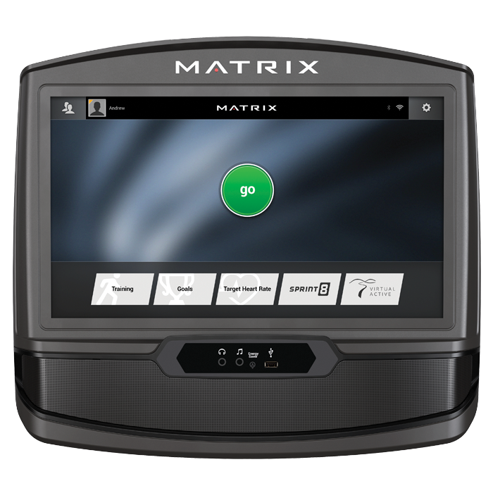 Matrix T50 Treadmill with 16`` Touchscreen XIR Console (console remanufactured)