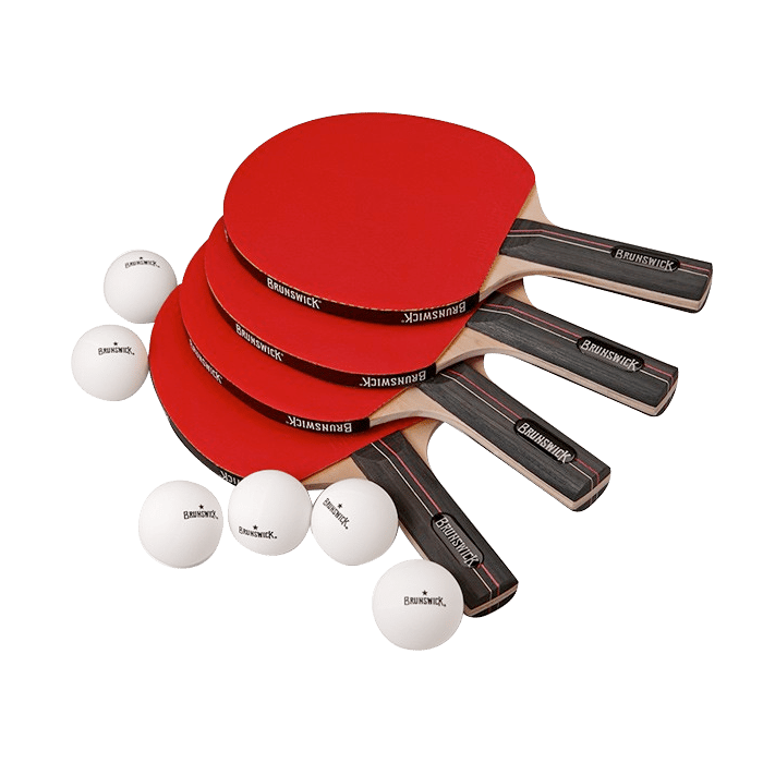 Brunswick 4 Player Table Tennis Set