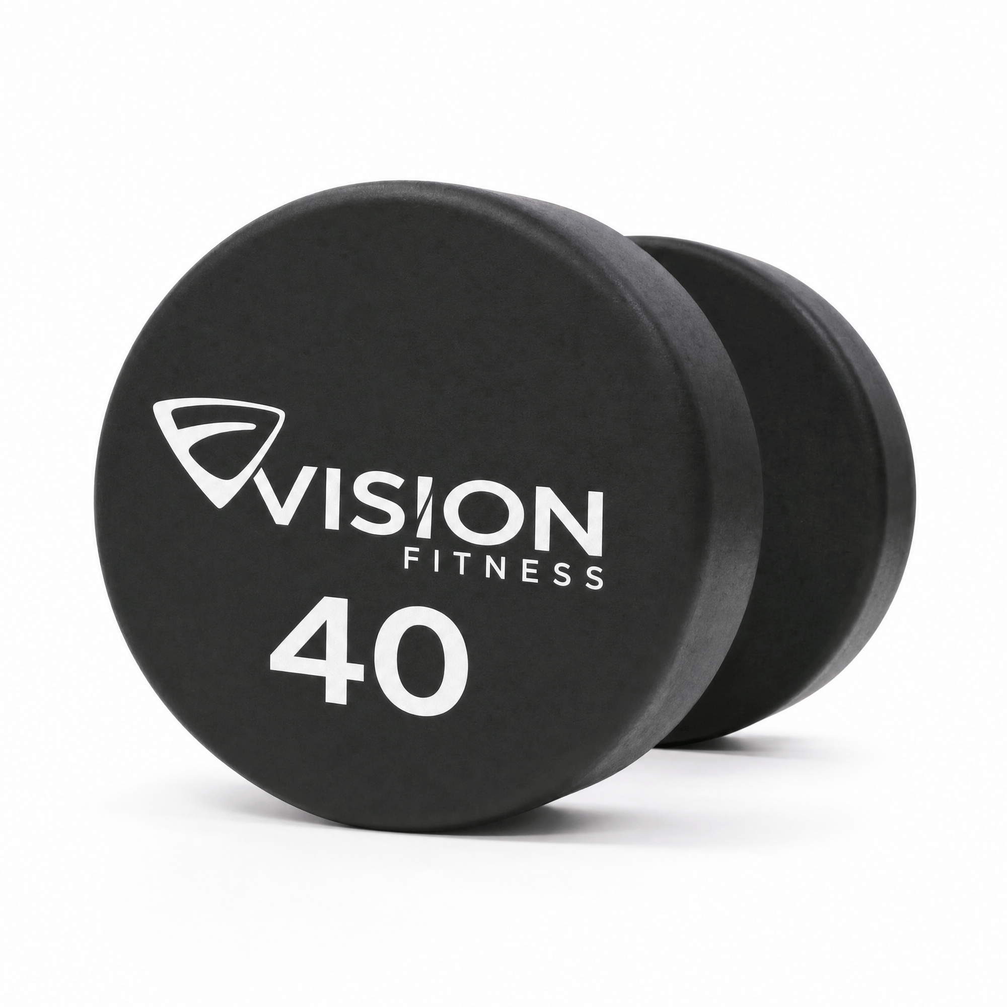 Vision Fitness 5-50 lb Urethane Round Dumbbell Set