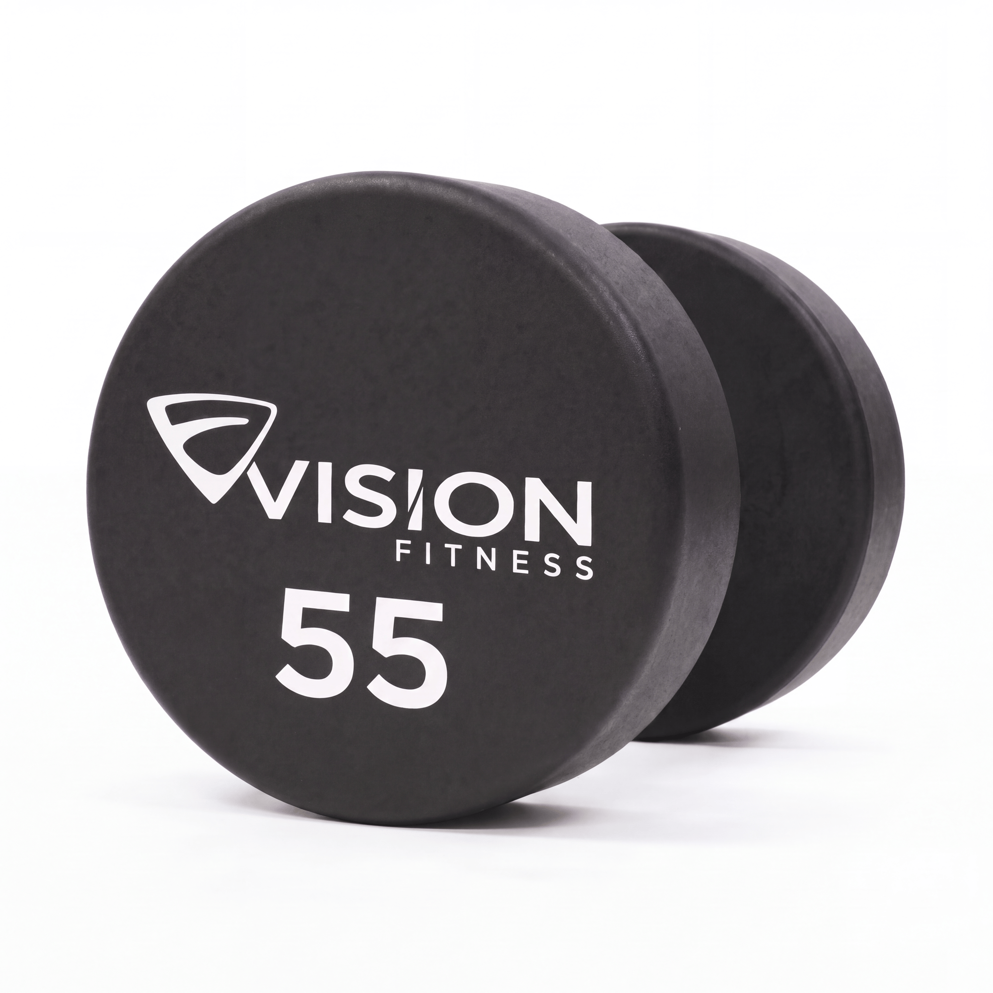 Vision Fitness 55-100 lb Urethane Round Dumbbell Set