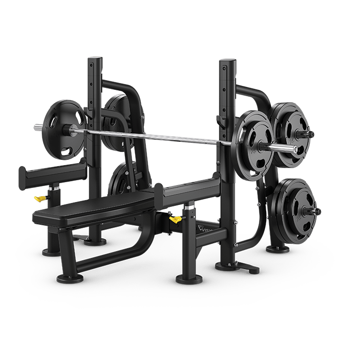 Vision Keystone Olympic Flat Spotter Bench