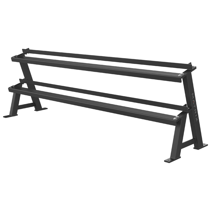 Matrix Varsity Series 2-Tier Hex Dumbbell Rack