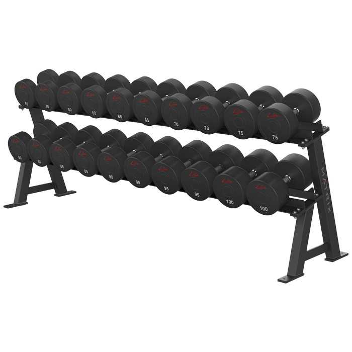 Matrix Varsity Series 2-Tier Dumbbell Rack