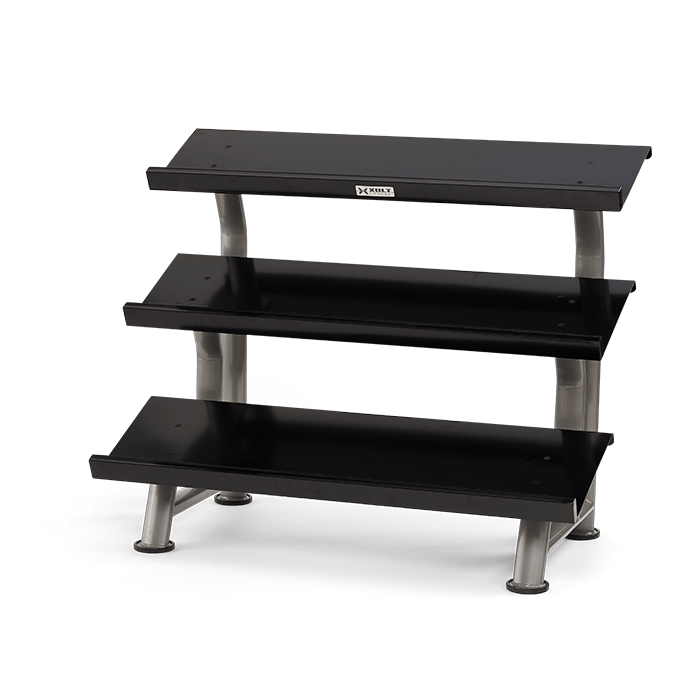 Xult Dumbbell Flat Rack - 10 Pair