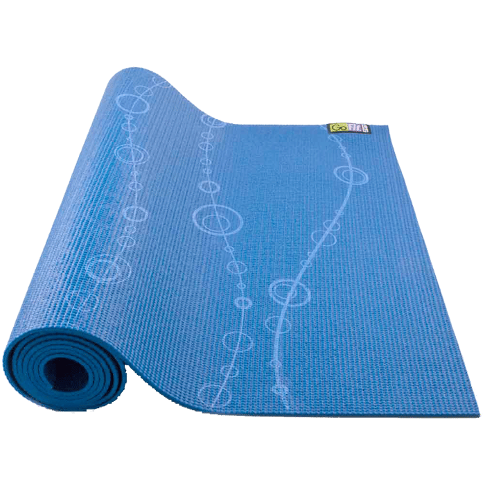 GoFit Designer Yoga Mat - Bubbles
