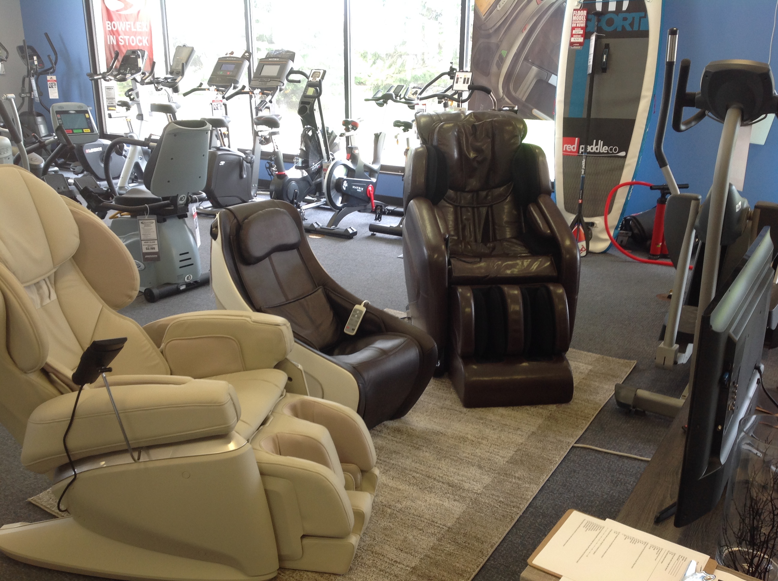 Appleton, WI Fitness Equipment & Massage Chair Showroom Johnson