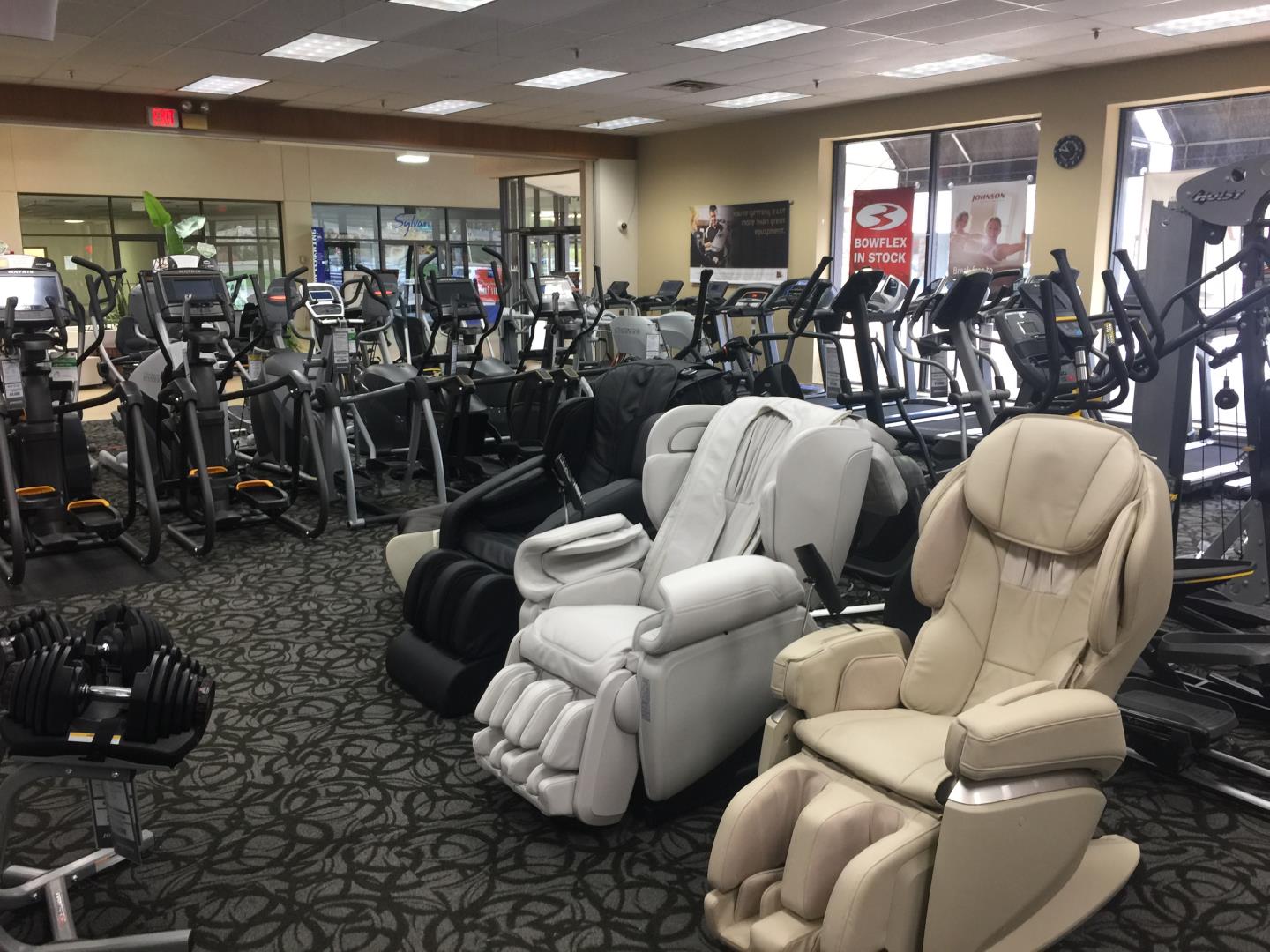 Rochester, MN Fitness Equipment & Massage Chair Showroom Johnson
