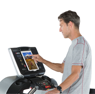 Landice L7 Treadmill with Ortho Belt and Cardio Console
