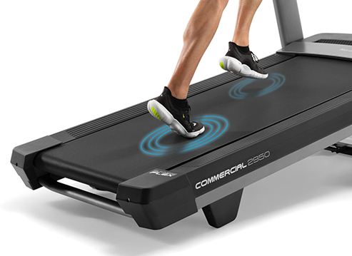 NordicTrack 2950 Treadmill Cushioning