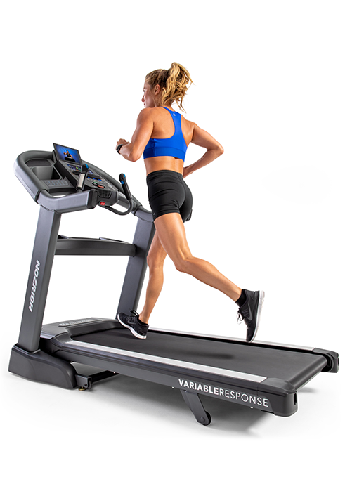 Horizon 7.8 AT Treadmill Female Runner
