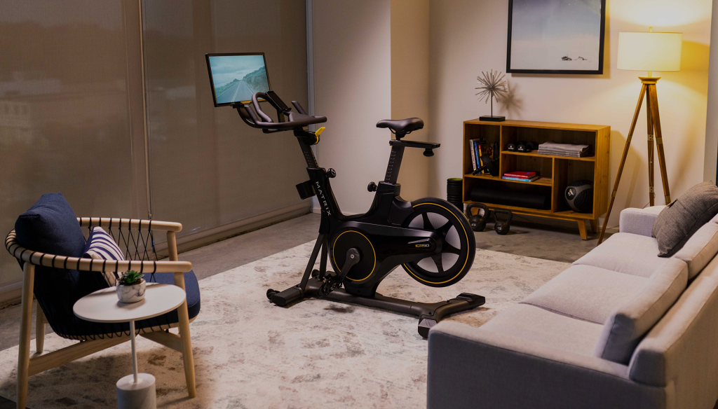 ICR50 cycle in living room